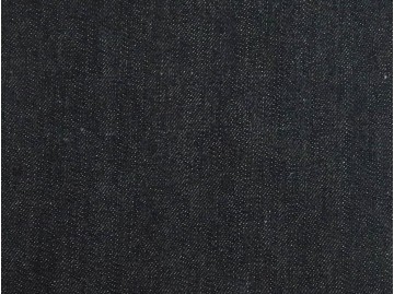 Tissu Coton Denim Noir 150cm