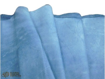 Pelli di maiale in colore blu