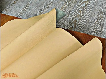 Pig Leather Skins Yellow Color