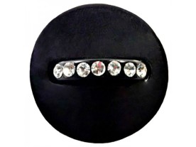 Resin Button with Rhinestones Art: MA-1669