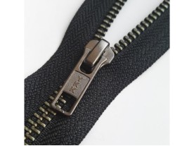 Metallic YKK No.5 Open End Zippers 65cm.