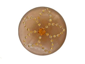 Button with Rhinestones - Art: MA-1754