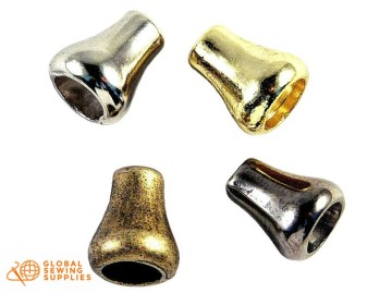 Coprinodo metallico per cordoncino Mod:Piccola campana-1-09-155