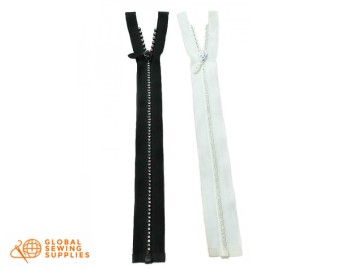 Zippers with Rhinestones, 35cm