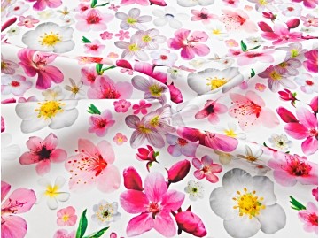 Designer Printed Mikado Fabric for Evening Dresses